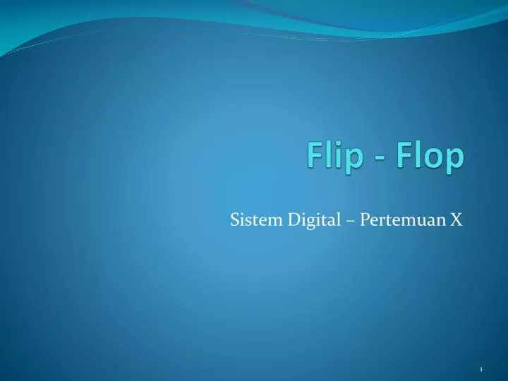 flip flop