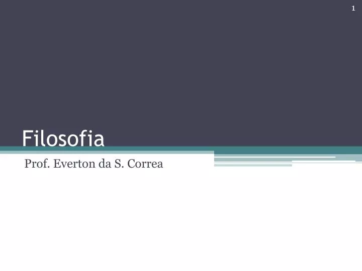 filosofia