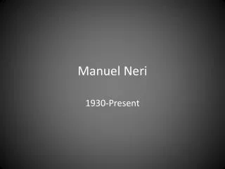 Manuel Neri