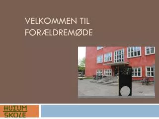 velkommen til for ldrem de