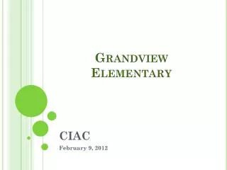 Grandview Elementary