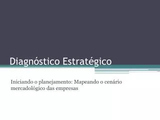 diagn stico estrat gico
