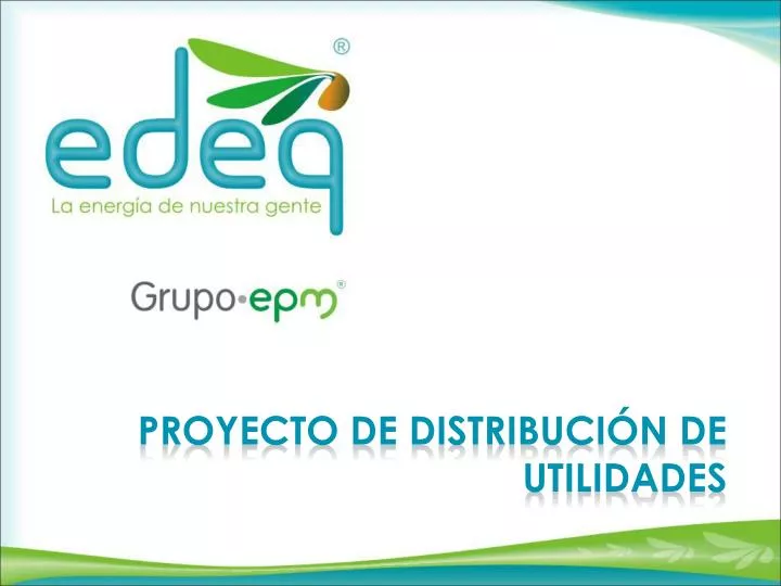 proyecto de distribuci n de utilidades