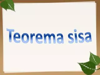 teorema sisa