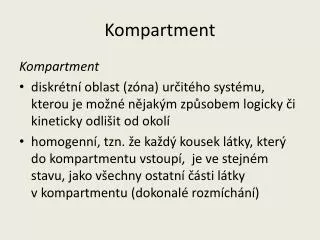 kompartment