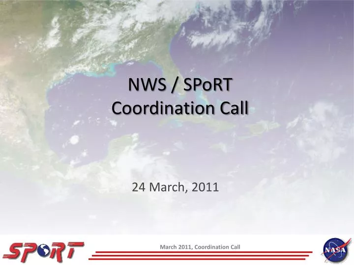 nws sport coordination call