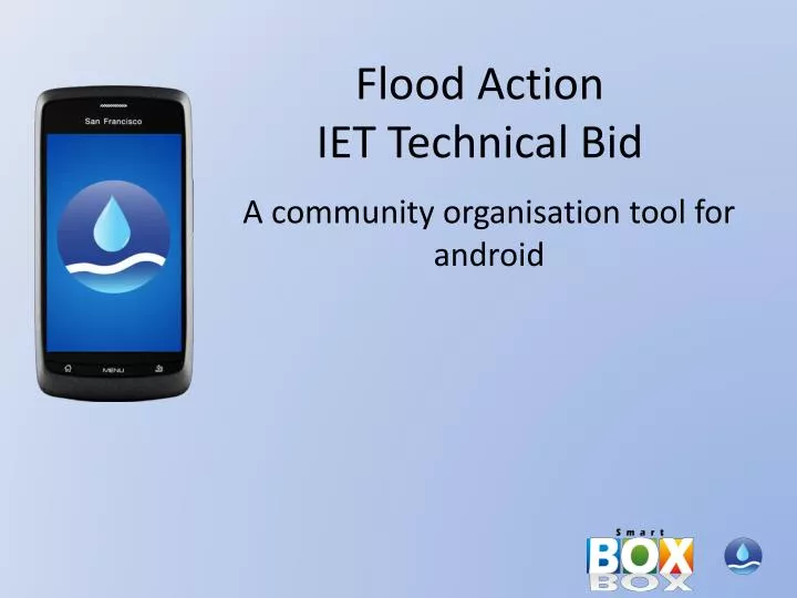 flood action iet technical bid