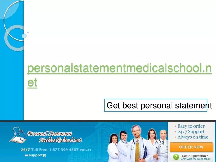 personalstatementmedicalschool net