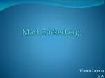 Mark Zuckerberg - slide 1