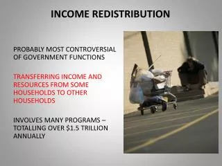 income redistribution