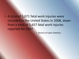 The number and rate of fatal work injuries among 16 to 17 year-old workers were higher in 2008 .