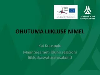 ohutuma liikluse nimel