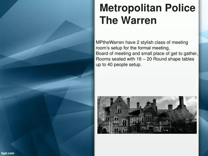 metropolitan police the warren