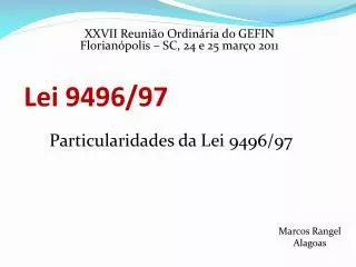 lei 9496 97