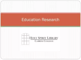 Education Research