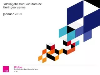 jalak ijahelkuri kasutamine u uringuaruanne jaanuar 2014