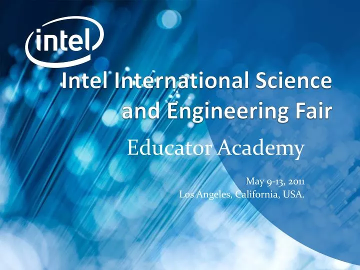intel international science and engineering fair