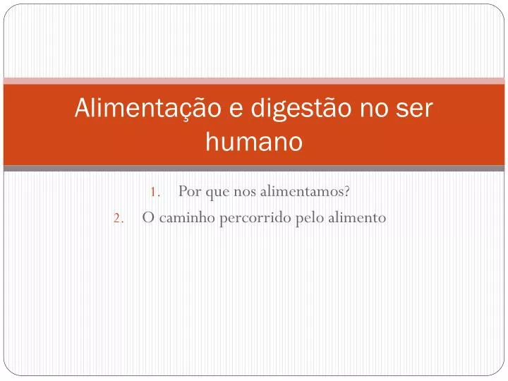 alimenta o e digest o no ser humano