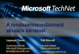 a rendszermenedzsment aktu lis k rd sei