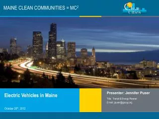 Maine Clean Communities = MC 2