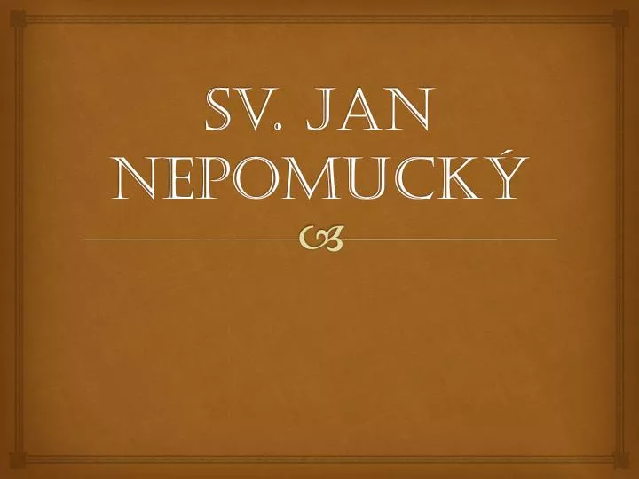 s v jan nepomuck