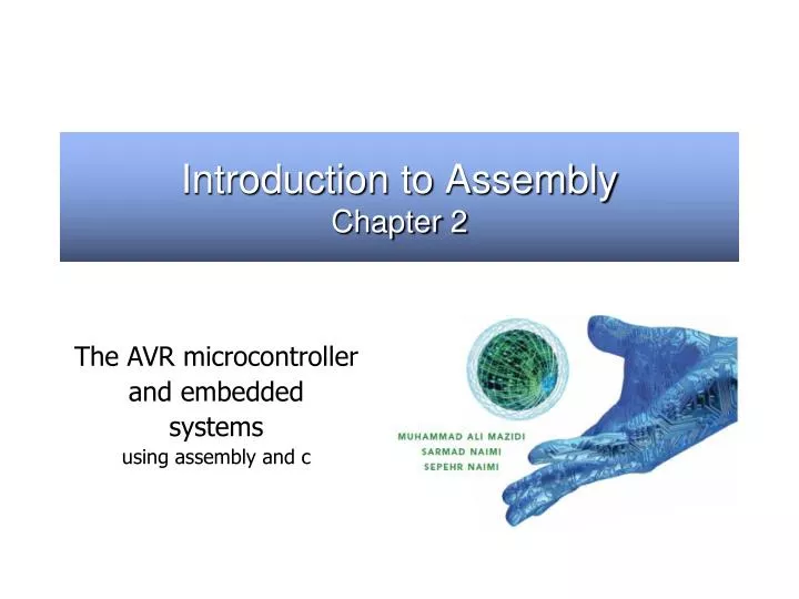 introduction to assembly chapter 2