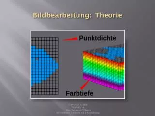 bildbearbeitung theorie