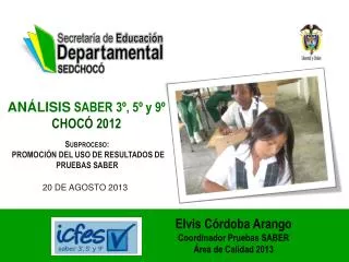 an lisis saber 3 5 y 9 choc 2012