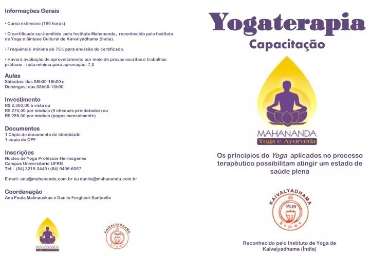 yogaterapia capacita o