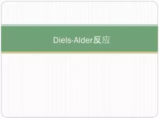 diels alder