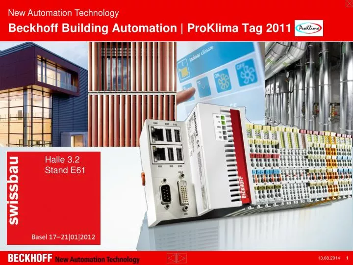 beckhoff building automation proklima tag 2011