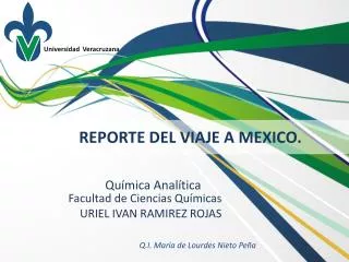 reporte del viaje a mexico