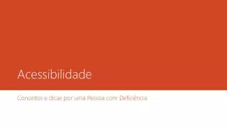 acessibilidade