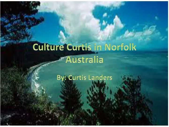 culture curtis in norfolk australia