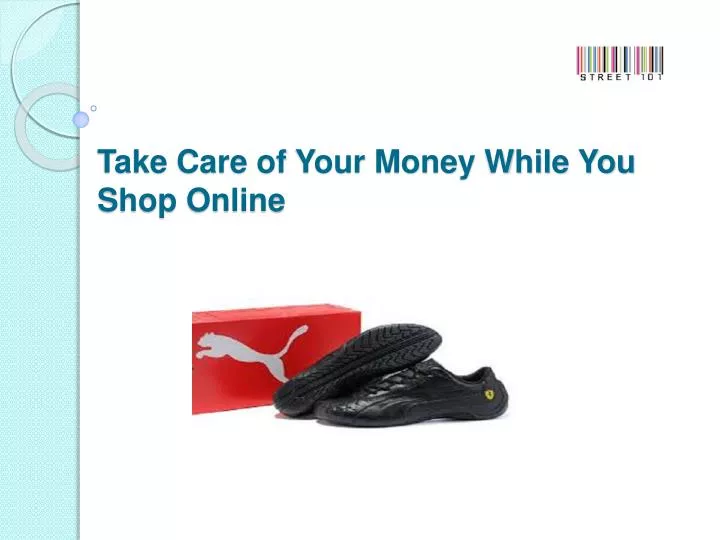 take care of your money while you shop online
