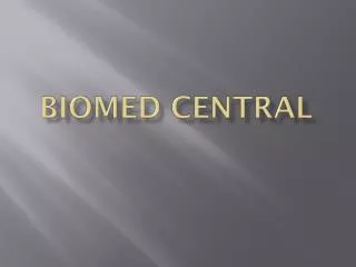 BioMed Central