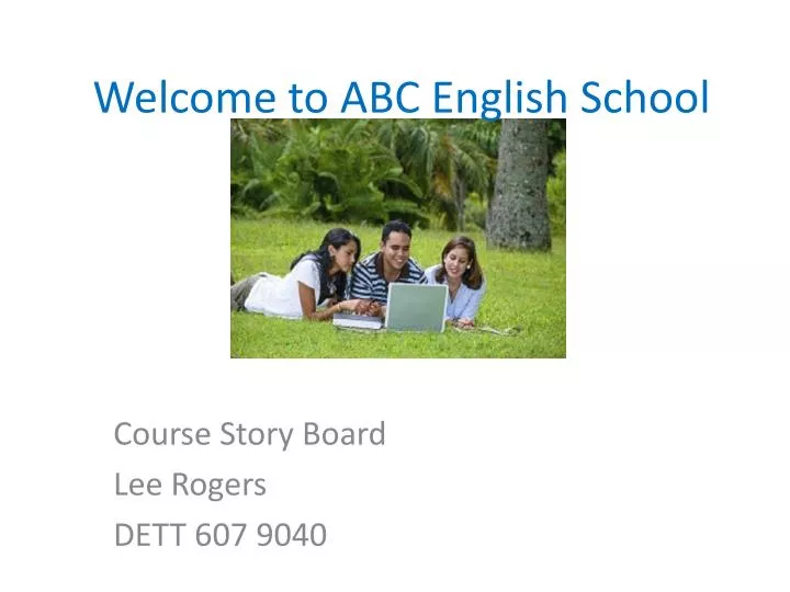 welcome to abc english school