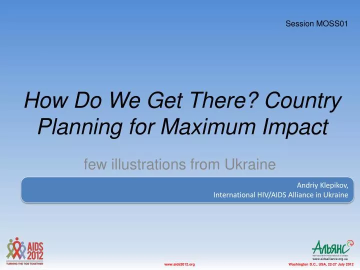 how do we get there country planning for maximum impact