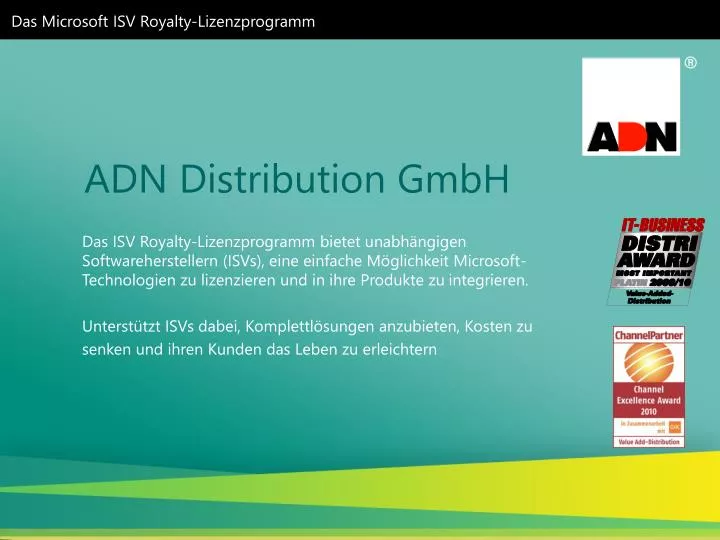 adn distribution gmbh