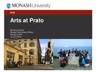 Arts at Prato