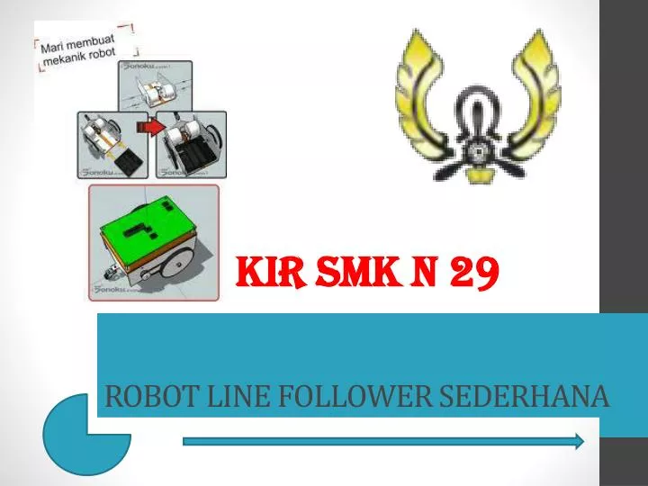 robot line follower sederhana
