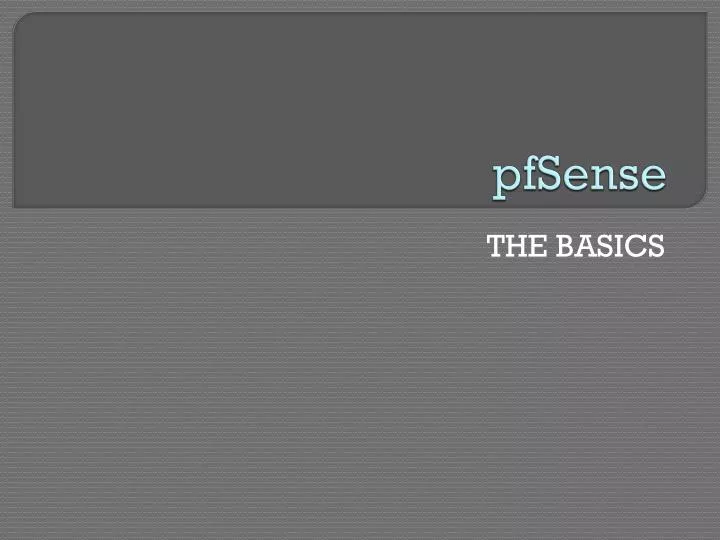 pfsense