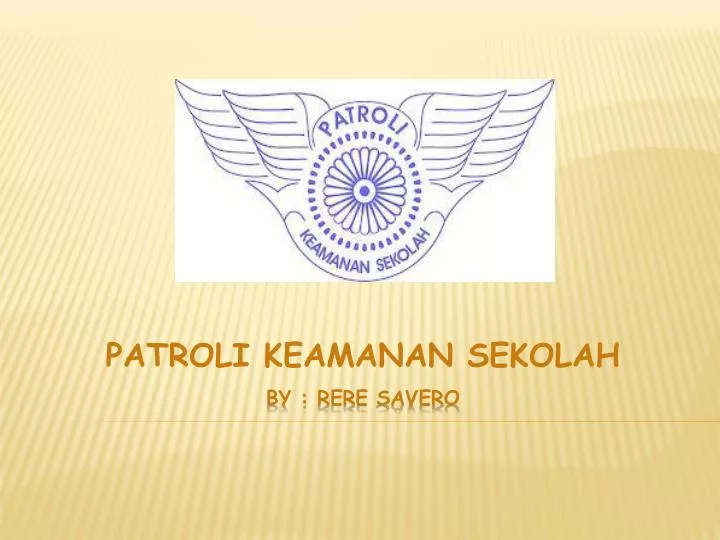 patroli keamanan sekolah