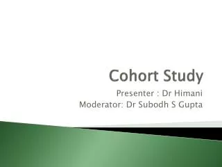 Cohort Study