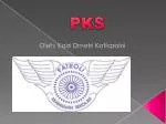 PKS - slide 1