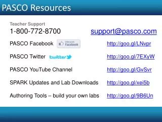 PASCO Resources