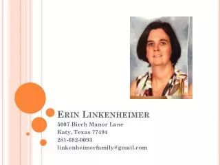 Erin Linkenheimer