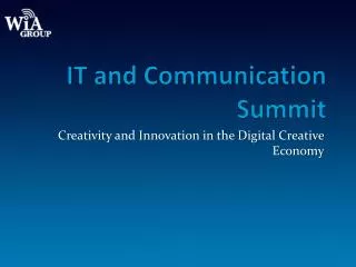 IT and Communication Summit