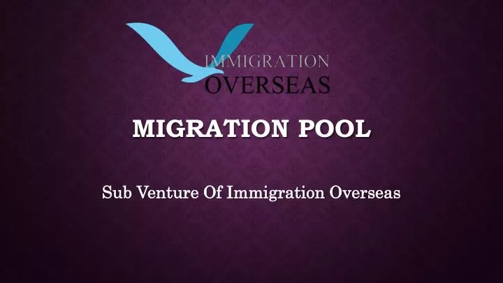 migration pool