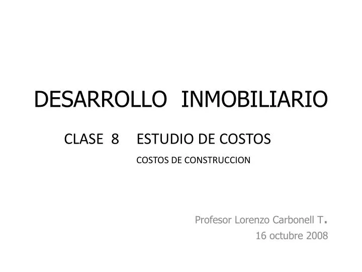 desarrollo inmobiliario